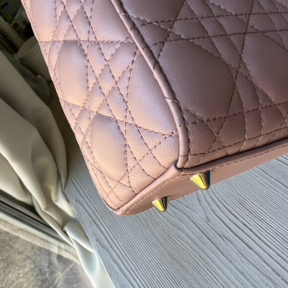 Lambskin Cannage Small My ABCDior Lady Dior Fard - Picture 15 of 16